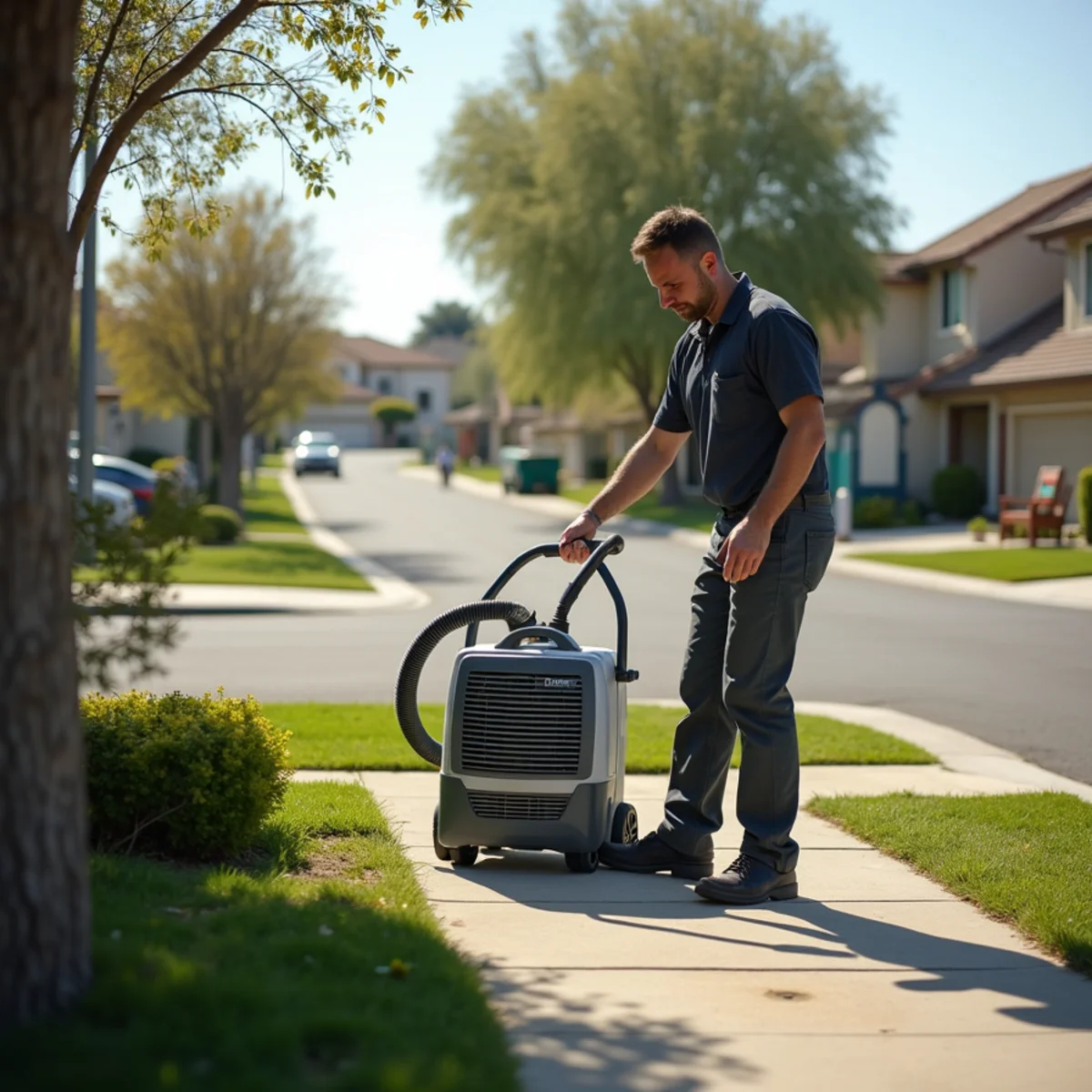 Water damage restoration in a Johnson Ranch, Rocklin home
