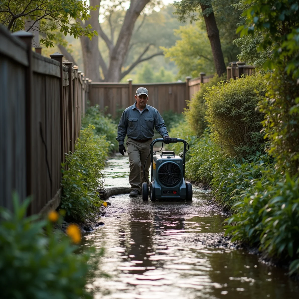 Water damage restoration in a Secret Ravine, Rocklin home