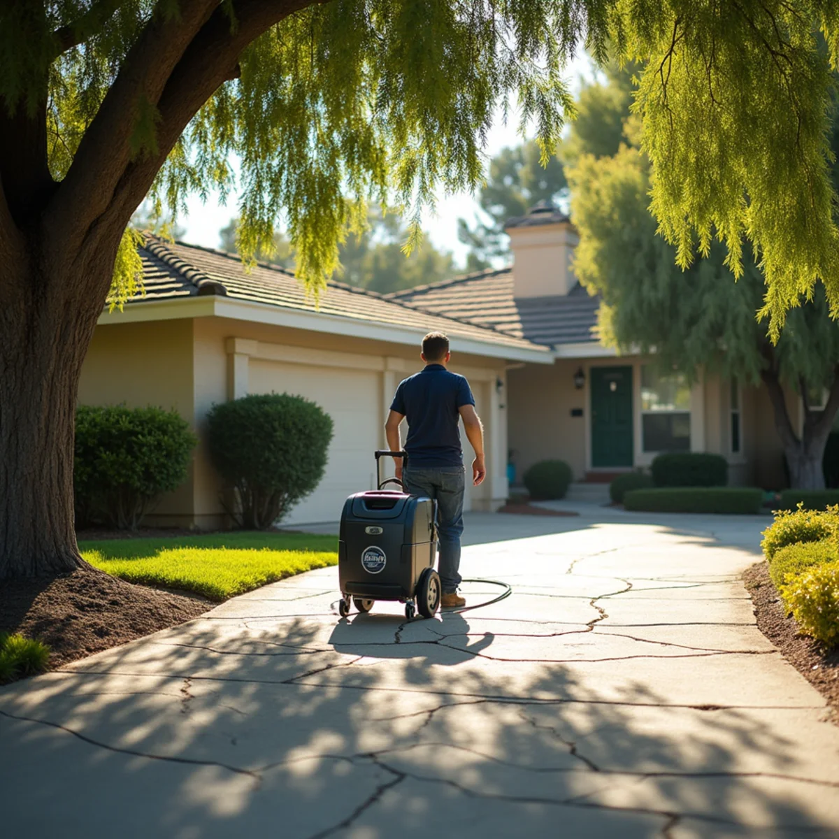 Water damage restoration in a Citrus Heights home