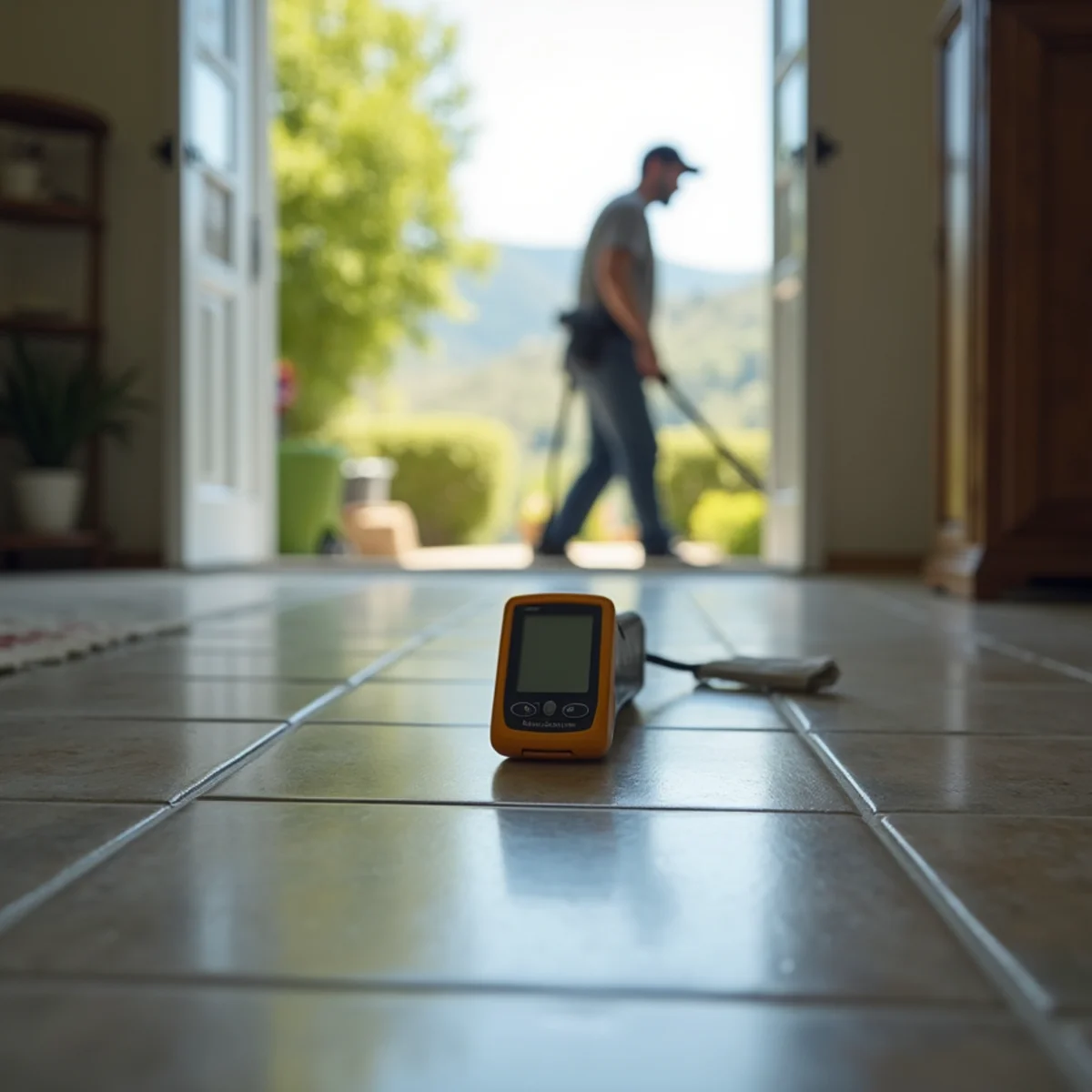 Water damage restoration in a Folsom home