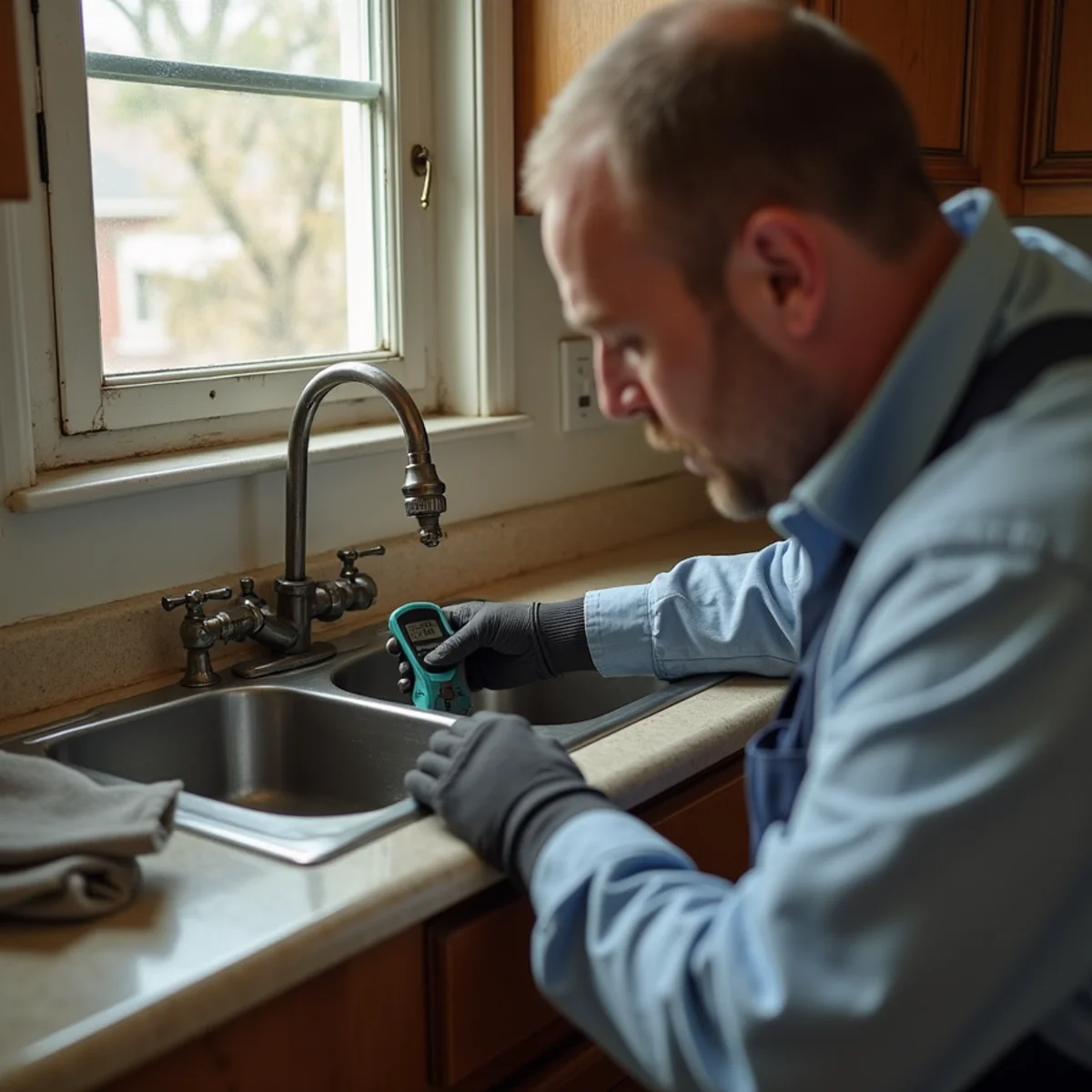 Water damage restoration in a North Highlands home