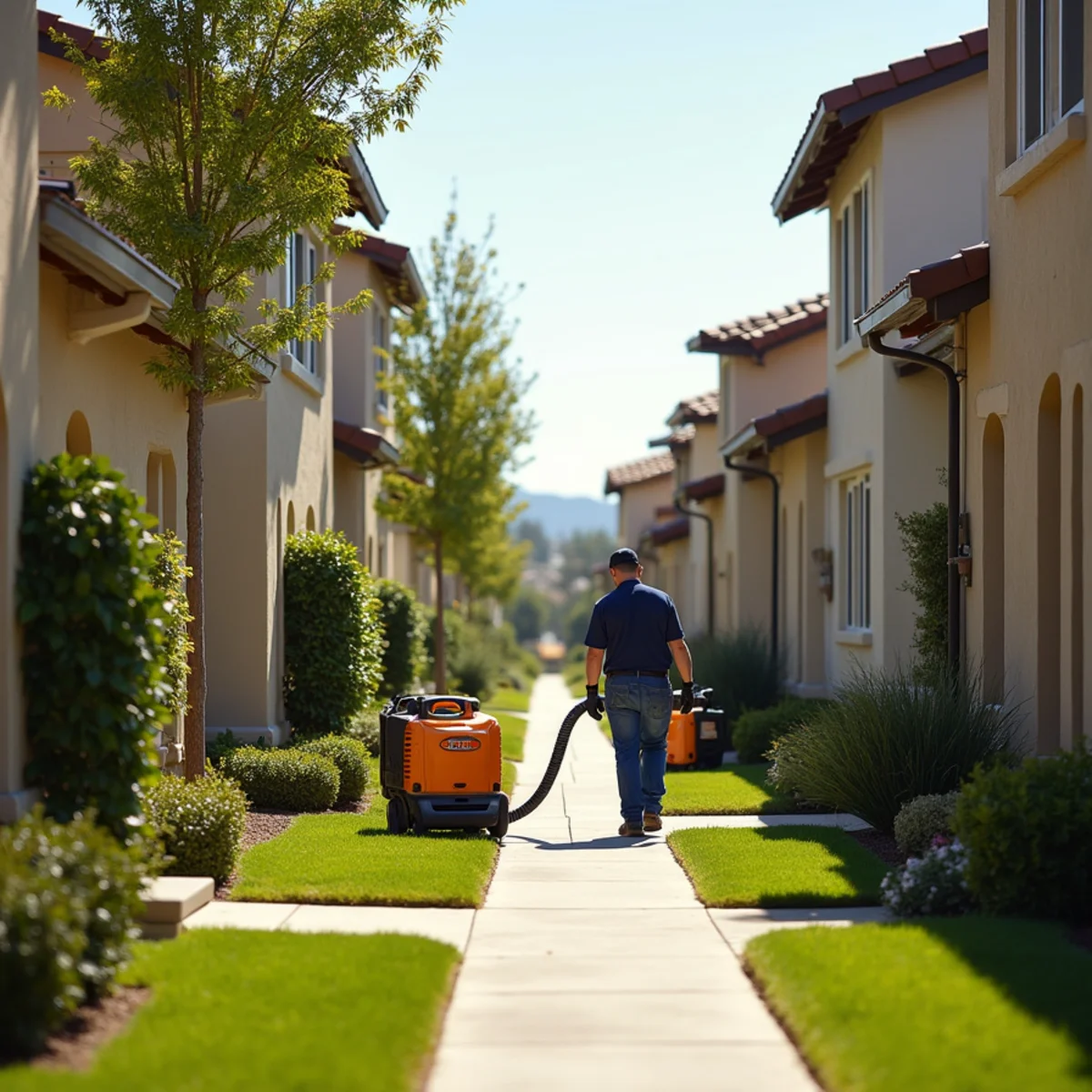 Water damage restoration in a Westpark, Roseville home