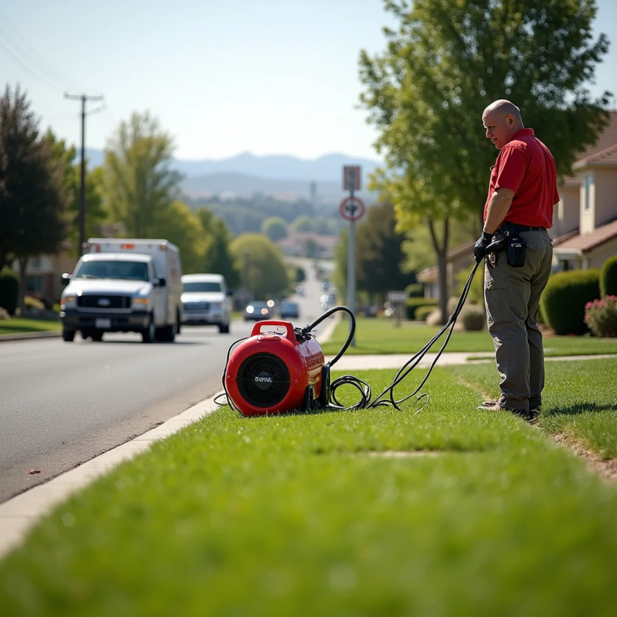 Water damage restoration in a Roseville home