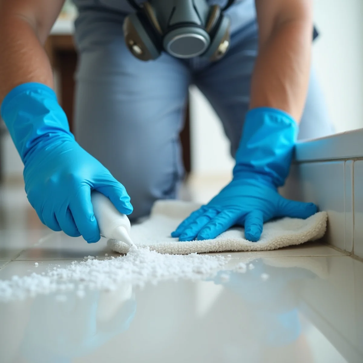 Sewage Cleanup & Backup Removal crew at work in a Rocklin, CA home